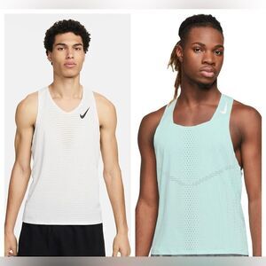 Lot of 2: Nike Run ADV AeroSwift DRI-Fit Jersey Running Tank